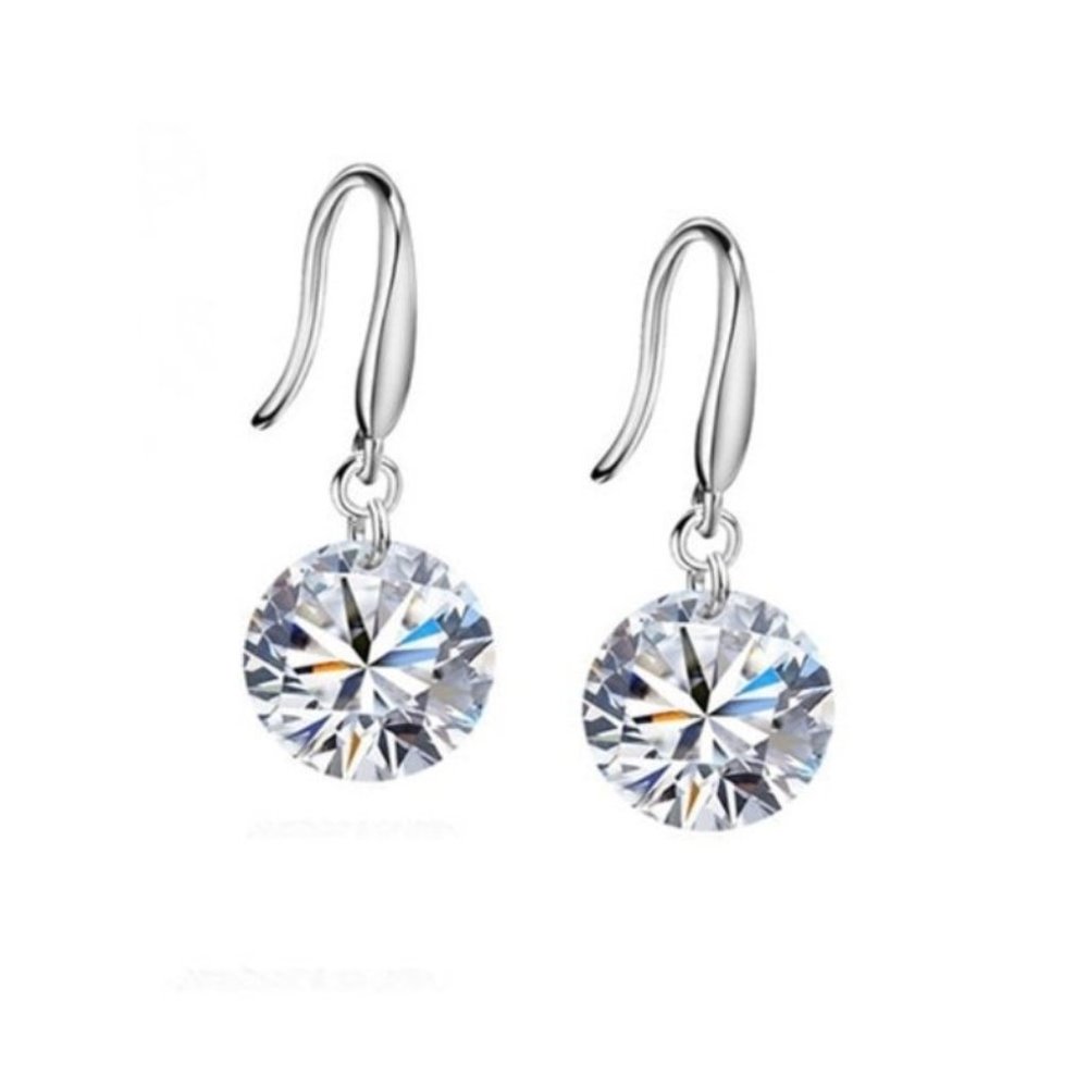 NEW ❤️ 925 Sterling Silver Necklace And Earrings Bundle Set - Picture 2 of 3